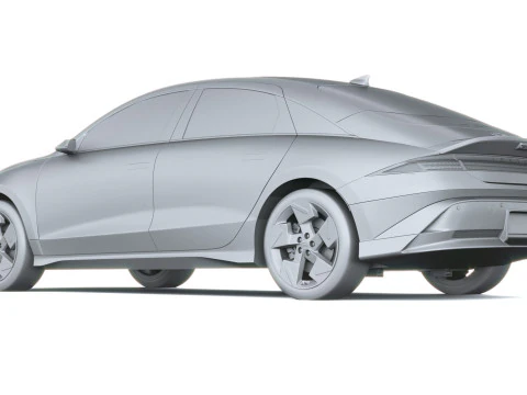 Hyundai Ioniq 6 2026 3D Model