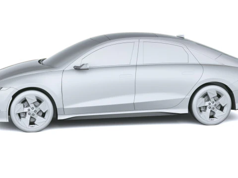 Hyundai Ioniq 6 2026 3D Model