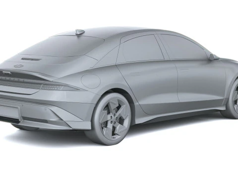 Hyundai Ioniq 6 2026 3D Model