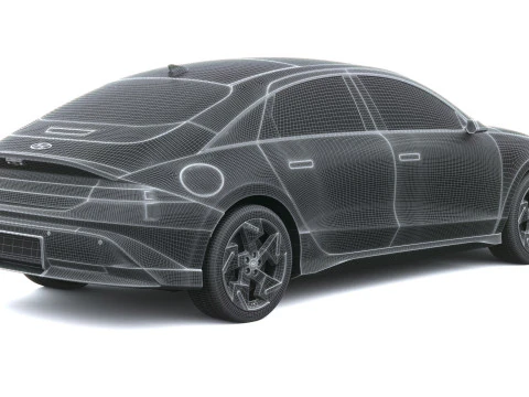 Hyundai Ioniq 6 2026 3D Model
