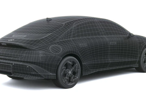Hyundai Ioniq 6 2026 3D Model