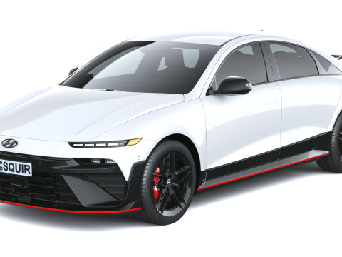 Hyundai Ioniq 6 N 2026 Modelo 3D