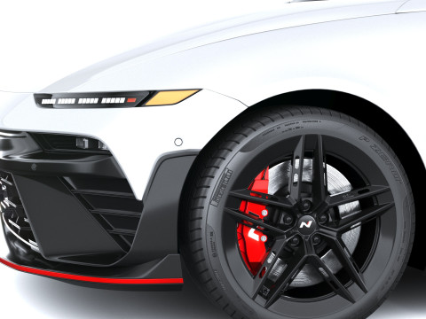 Hyundai Ioniq 6 N 2026 Modelo 3D