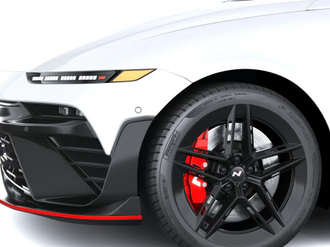 Hyundai Ioniq 6 N 2026 Modello 3D