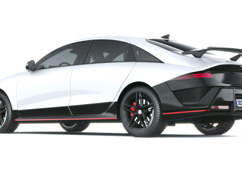 Hyundai Ioniq 6 N 2026 Modelo 3D