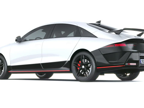Hyundai Ioniq 6 N 2026 Modello 3D