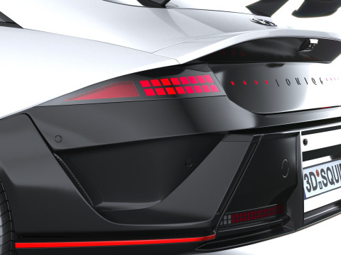 Hyundai Ioniq 6 N 2026 Modelo 3D