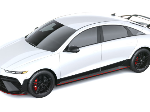 Hyundai Ioniq 6 N 2026 Modelo 3D