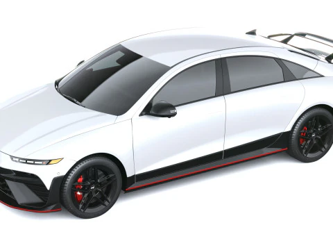 Hyundai Ioniq 6 N 2026 Modello 3D