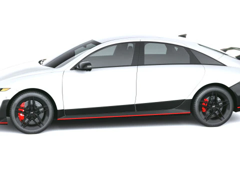 Hyundai Ioniq 6 N 2026 Modello 3D