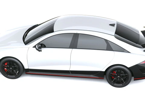 Hyundai Ioniq 6 N 2026 Modello 3D