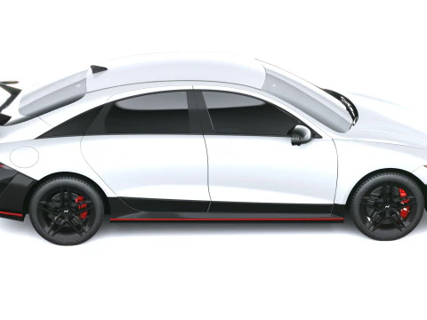 Hyundai Ioniq 6 N 2026 Modello 3D