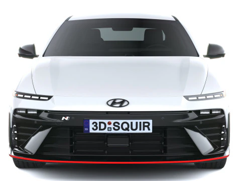 Hyundai Ioniq 6 N 2026 Modello 3D