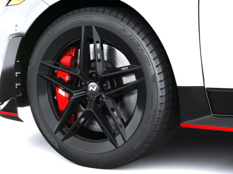 Hyundai Ioniq 6 N 2026 Modello 3D