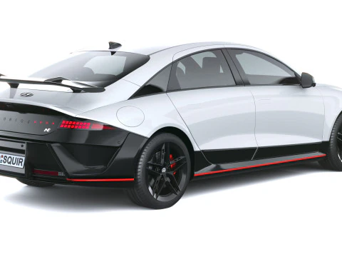 Hyundai Ioniq 6 N 2026 Modello 3D