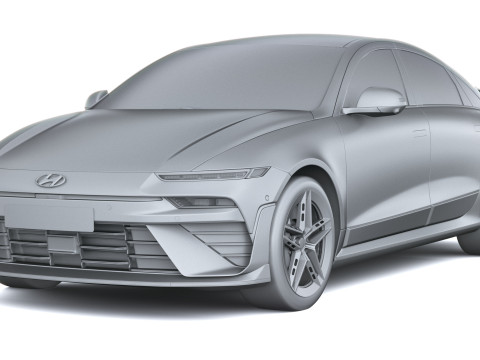 Hyundai Ioniq 6 N 2026 Modelo 3D