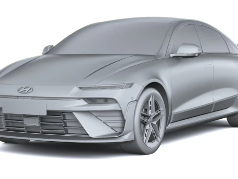 Hyundai Ioniq 6 N 2026 Modello 3D