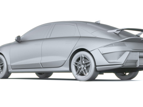 Hyundai Ioniq 6 N 2026 Modelo 3D