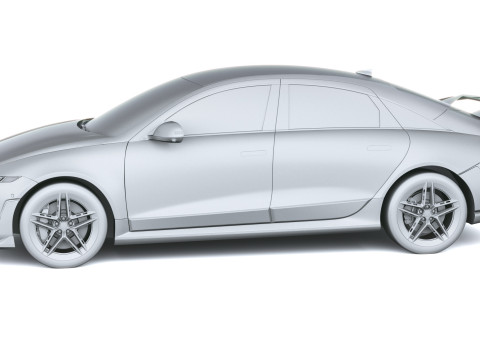 Hyundai Ioniq 6 N 2026 Modelo 3D