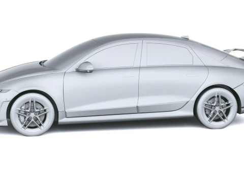Hyundai Ioniq 6 N 2026 Modello 3D