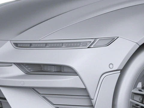 Hyundai Ioniq 6 N 2026 Modello 3D