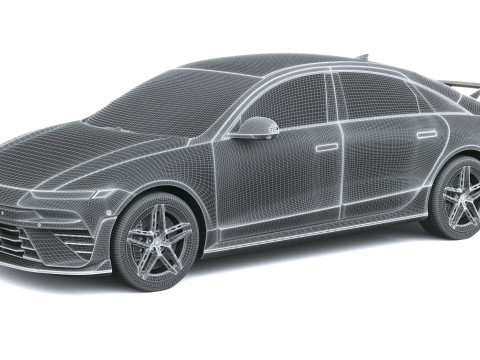 Hyundai Ioniq 6 N 2026 Modelo 3D