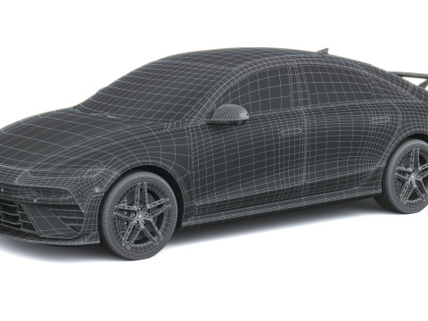 Hyundai Ioniq 6 N 2026 Modelo 3D