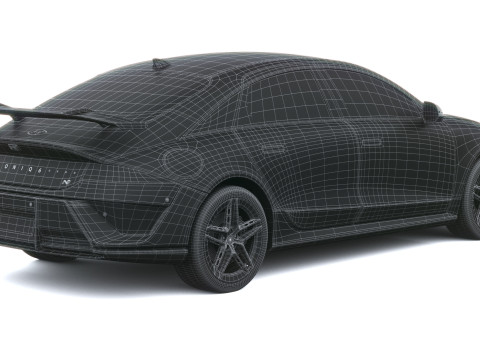 Hyundai Ioniq 6 N 2026 Modelo 3D