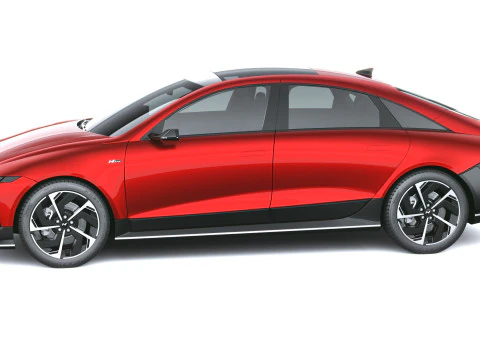 Hyundai Ioniq 6 N-Line 2026 3D Model