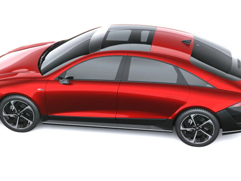 Hyundai Ioniq 6 N-Line 2026 3D Model