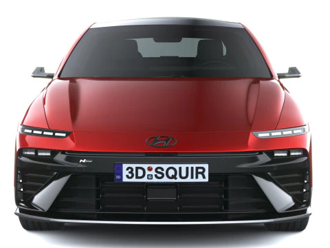 Hyundai Ioniq 6 N-Line 2026 3D Model