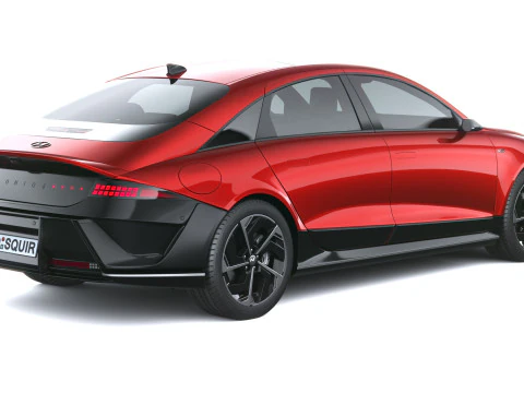 Hyundai Ioniq 6 N-Line 2026 3D Model
