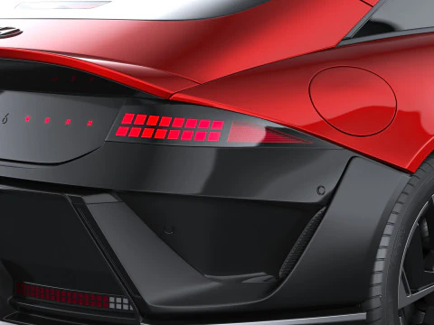 Hyundai Ioniq 6 N-Line 2026 3D Model