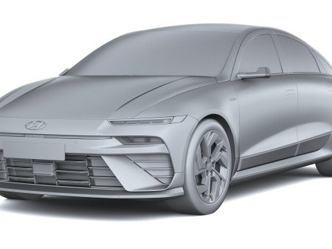 Hyundai Ioniq 6 Linha N 2026 Modelo 3D