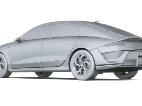 Hyundai Ioniq 6 Linha N 2026 Modelo 3D