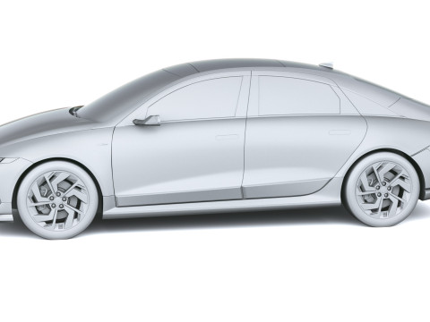Hyundai Ioniq 6 Linha N 2026 Modelo 3D