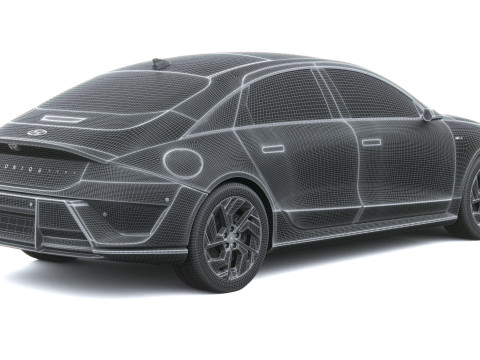 Hyundai Ioniq 6 Linha N 2026 Modelo 3D