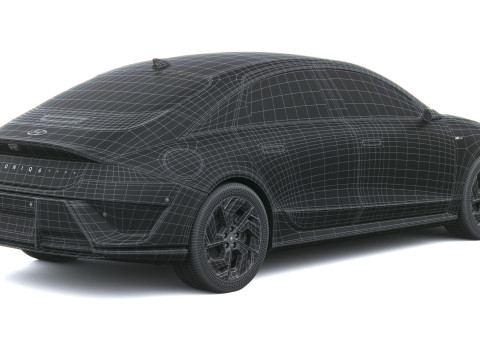 Hyundai Ioniq 6 Linha N 2026 Modelo 3D