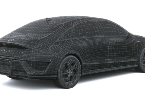 Hyundai Ioniq 6 N-Line 2026 3D Model