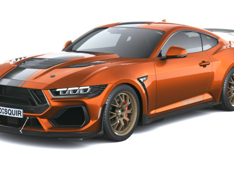 Shelby S650 Super Cobra 2026 LowPoly Modelo 3D