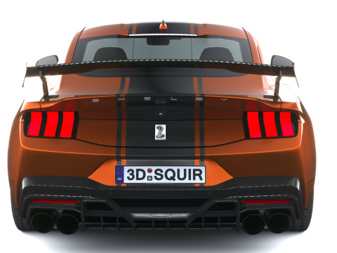 Shelby S650 Super Cobra 2026 LowPoly Modelo 3D