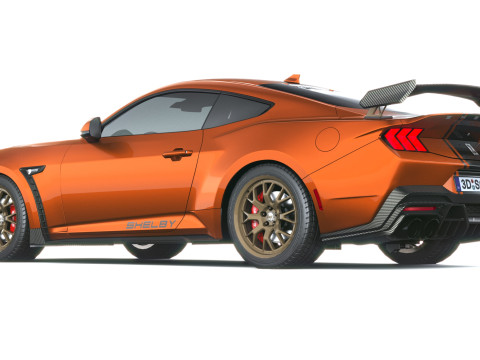 Shelby S650 Super Cobra 2026 LowPoly Modelo 3D