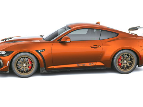 Shelby S650 Super Cobra 2026 LowPoly Modelo 3D