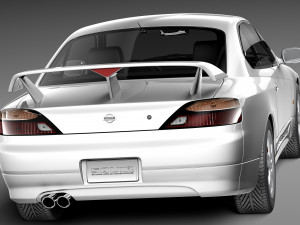 Nissan 240 SX Silvia S15 1999 Modelo 3D