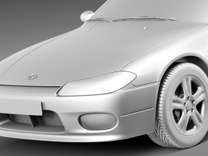Nissan 240 SX Silvia S15 1999 Modelo 3D