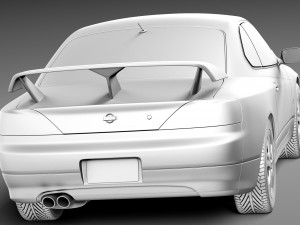 Nissan 240 SX Silvia S15 1999 Modelo 3D