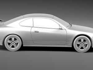 Nissan 240 SX Silvia S15 1999 Modelo 3D