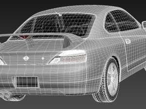 Nissan 240 SX Silvia S15 1999 Modelo 3D