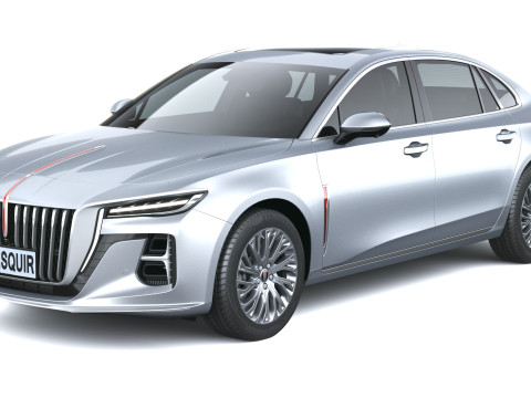 Hongqi Ousado H5 2026 Modello 3D