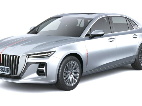 Hongqi Ousado H5 2026 Modelo 3D